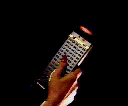 gif animado criado a partir de um MSX 2+ com digitalizador Sony